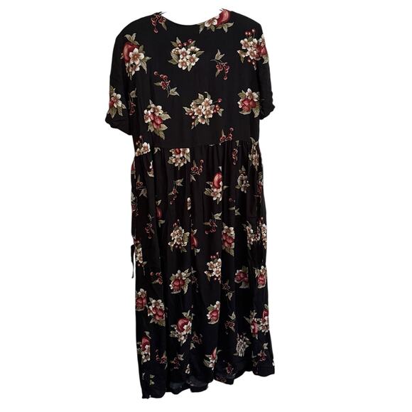 VTG Norton McNaughton Dress 12 Strawberry Granny Print Prairie Cottagecore Retro - Picture 3 of 6